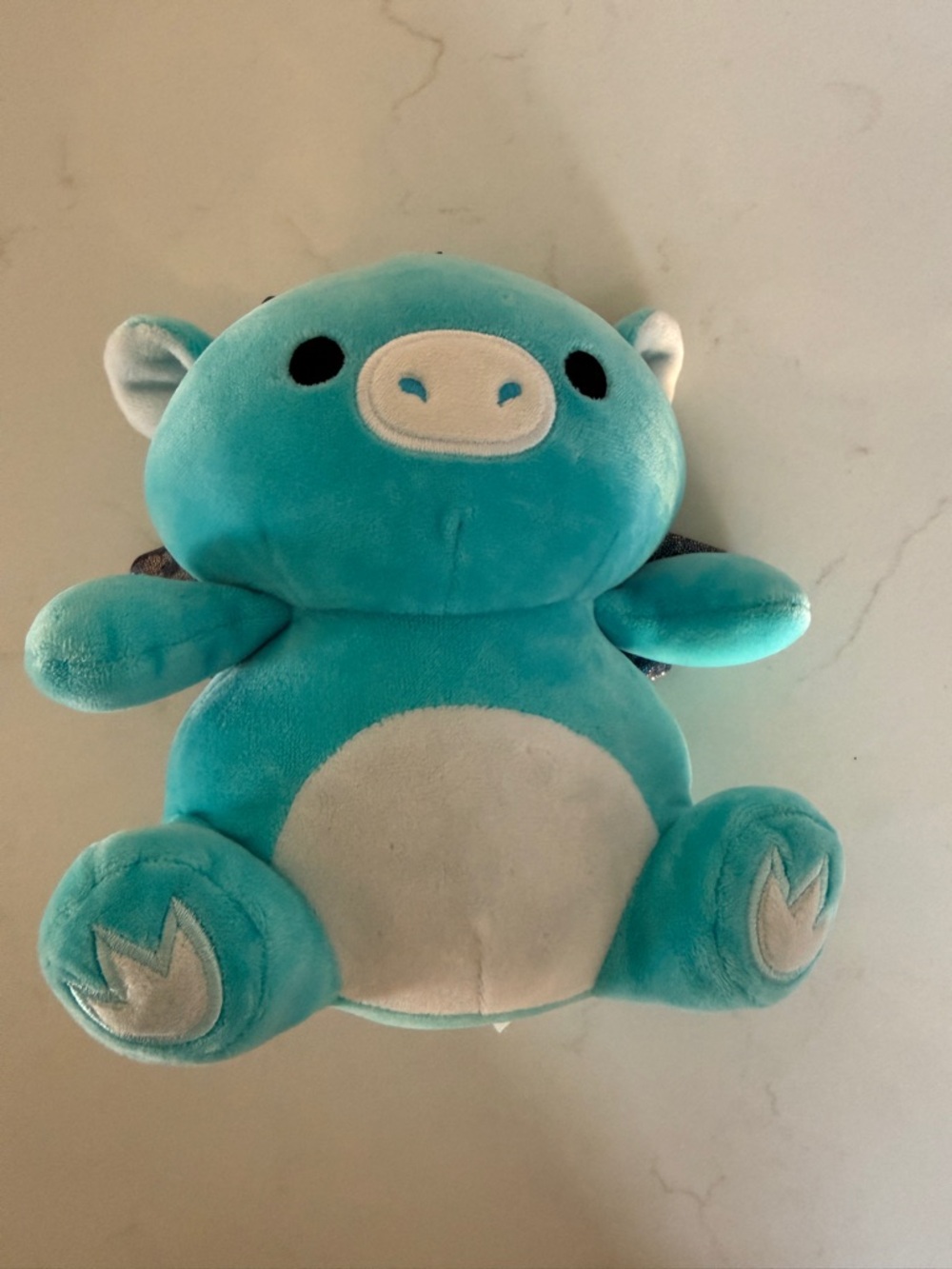 Gray the Blue Dragon Stuffed Toy - Soft Cuddly Kids Plush